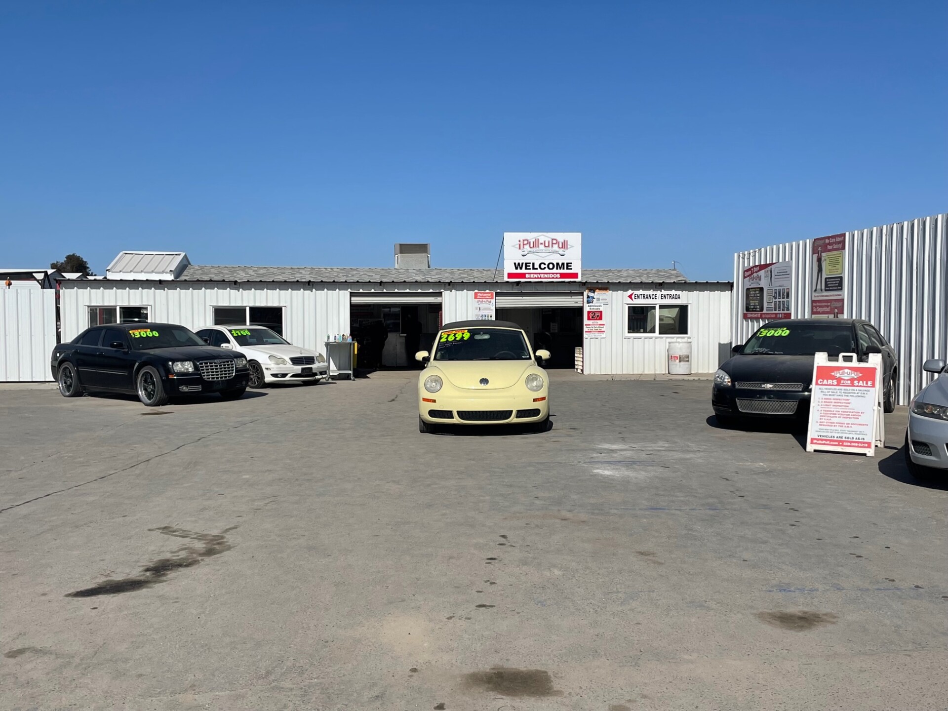Fresno Junk Yard: Auto Salvage & Junk Car Parts: iPull-uPull Fresno, CA