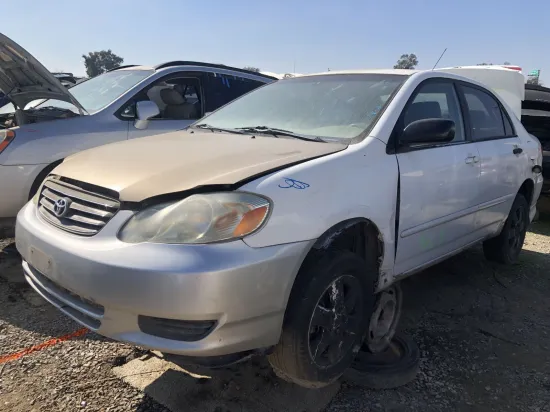 2003 TOYOTA COROLLA