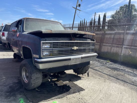1984 CHEVROLET BLAZER